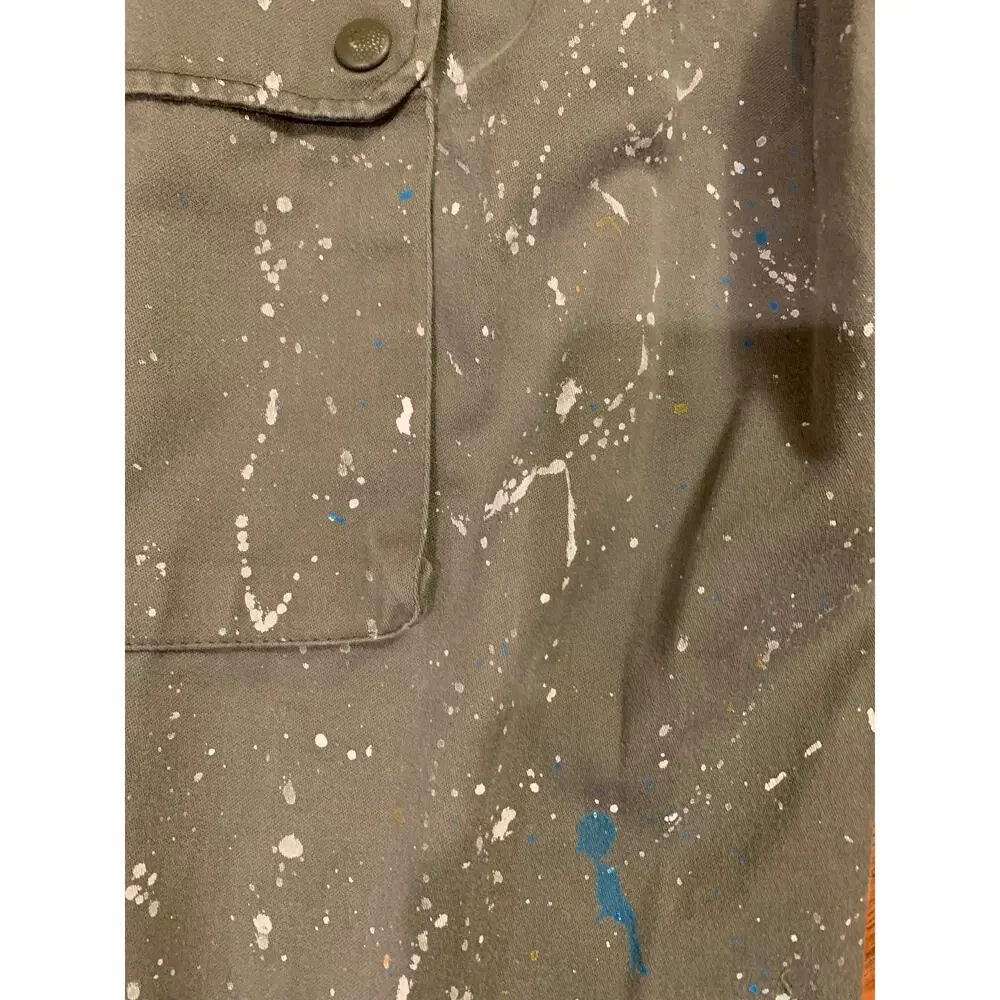 Splatter Paint Cargo Pants
